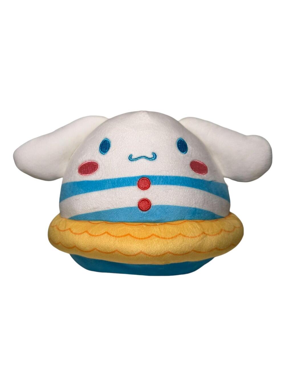 NWT Sanrio Squishmallows 2023 Cinnamoroll Summer Swimsuit Pool Soft 6” Plush